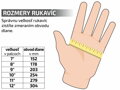 Rukavice z polyesteru polomáčané v PU, biele, veľ. 9