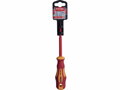 Skrutkovač elektrikársky krížový 1000V, VDE, PH1x100mm, CrV