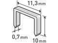 Spony do sponkovačky 6mm EXTOL PREMIUM 8852201 1000ks