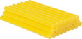 Tavná lepiaca tyčinka 100x11mm 24ks žltá