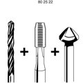 Kombinovaný závitník metrický M5 0.8 mm