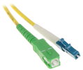 Optický patchcord jednovidový SC-APC/LC 1m