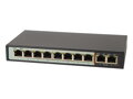 POE switch 8xPOE + 2xUplink GIGABIT