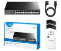 Switch CUDY GS1024 24-portový, 1000 Mbps, RACK 19