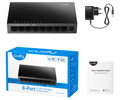 Switch GS108 8-portový, 1000 Mbps, CUDY, kovový