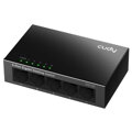 Switch GS105 5-portový, 1000 Mbps, CUDY, kovový, čierny