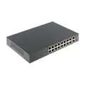 POE switch 16x POE 100Mbps + 2xLAN 1000Mbps