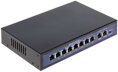 Switch POE 10-portový, 8xPOE 100Mbps, 2x Uplink 1000Mbps, 120W