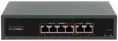 POE switch APTI 4xPOE + 2xUplink 100Mbps 60W