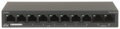 Switch POE 10-portový, 8xPOE 100Mbps, 2x Uplink 100Mbps, 88W