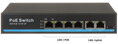 POE switch GTX-A1-06-42, 4xPOE + 2x LAN 100Mbps