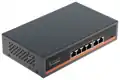 POE switch 4-portový 60W + 2xLAN