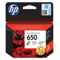 Atramentová kazeta HP 650 trojfarebná originálna