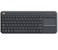 Bezdrôtová klávesnica s touchpadom Logitech® K400 Plus, CZ/SK