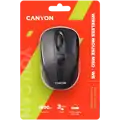 Bezdrôtová myš Canyon CNR-MSOW06B, 1.600dpi, 6 tlačidiel, čierna