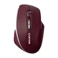 USB optická myš Canyon CNS-CMSW21BR, 1600DPI, bordová