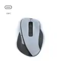 Hama bezdrôtová optická myš MW-500, nabíjateľná, polárna modrá, tichá
