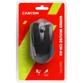 Optická myš Canyon CNE-CMS02B, USB, 1000 dpi, čierna