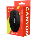 USB optická myš Canyon CNE-CMS1 čierna