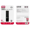 USB 3.0 čítačka pamäťových kariet XO, SD/microSD