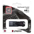 USB 3.2 kľúč 64 GB Kingston DataTraveler Exodia Onyx, čierny