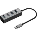 Kovový HUB USB 3.0 x4, YENKEE YHB 4300