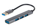 USB-A rozbočovač  3x USB2.0 + 1x USB3.0