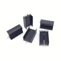 Chladič hliníkový pre TO220 25x15x11mm, čierny