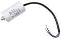 Rozbehový kondenzátor 45uF/450V 45x98mm Vodiče