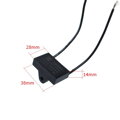 Rozbehový kondenzátor 1uF 450V CBB61 s vodičmi