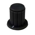 Krytka na potenciometre 12mm, čierna
