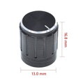 Krytka na potenciometre 13mm, čierna