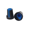 Krytka potenciometra AG2 6mm oska, modrá