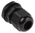 Káblová priechodka PG7 čierna pre kábel 3-6,5mm