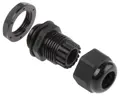 Káblová priechodka PG7 čierna pre kábel 3-6,5mm