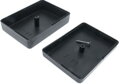 Krabička plastová Z 23B ABS 30x59x84mm, čierna