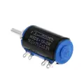 Viacotáčkový potenciometer WXD3-13-2W 4k7, hriadeľ 4mm