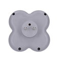 Rozbočovač, 3x 16A, USB nabíjačka A+C, biely-sivý