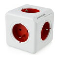 Rozbočovač zásuviek PowerCube ORIGINAL USB Red