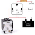 Automobilové relé 12V/40A s poistkou 30A, spínacie