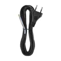 Flexošnúra 2x0.75mm2, PVC čierna 2m