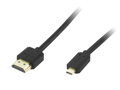 Šnúra HDMI - microHDMI Proffesional 4K 1.5m