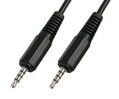 Šnúra JACK 2.5mm K/ 2.5mm K, 4PIN 3m