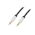 Prepojovacia šnúra Jack 3,5mm stereo 1,0m METAL