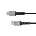 Kábel USB-C / Lightning 1m čierny, KRUGER & MATZ