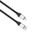 Šnúra Solight USB-C / Lightning , magnetická, 1m