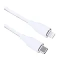 Šnúra Solight USB-C / Lightning, silikón, 2m