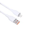 Šnúra Solight USB-A 2.0 / Lightning konektor, silikón, 1m