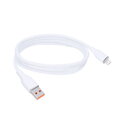 Šnúra Solight USB-A 2.0 / Lightning konektor, silikón, 1m