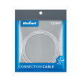 Šnúra USB - microUSB 1m REBEL biela rýchlonabíjacia